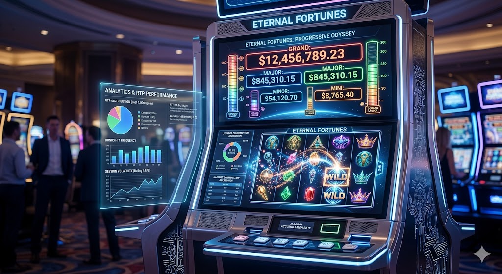 Analisis performa fitur jackpot bertahap pada slot