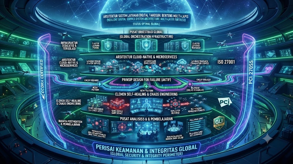 Strategi membangun sistem layanan digital yang tangguh